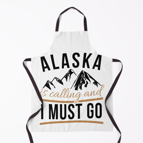 Item preview, Alaska Is Calling & I Must Go T-Shirt - Cool Alaska Tee Gift designed and sold by MarioShirtWorld.