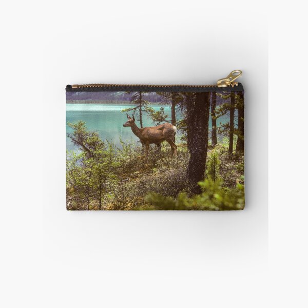 Item preview, Deer at Coronet Creek on Maligne Lake designed and sold by Karen Granoski.