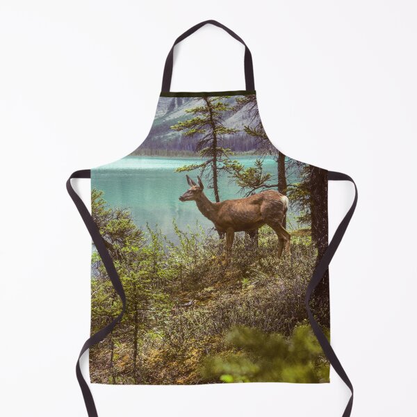 Item preview, Deer at Coronet Creek on Maligne Lake designed and sold by Karen Granoski.