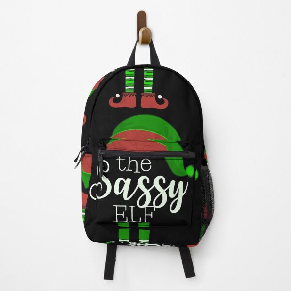 Item preview, The Sassy Elf  from the Elf Squad Family Pajamas  designed and sold by joanaoberg.