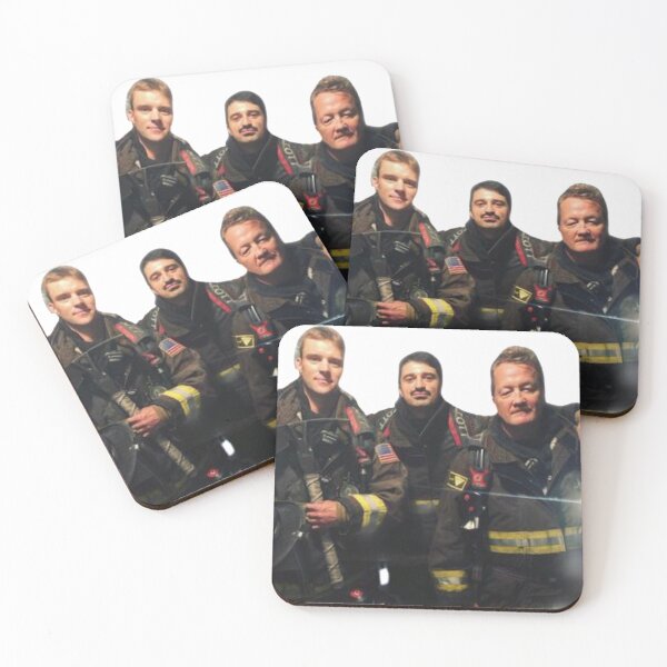 Item preview, Otis, Mouch and Casey - Yuri Sardarov, Jesse Spencer and Christian Stolte - Chicago Fire designed and sold by AaPink.