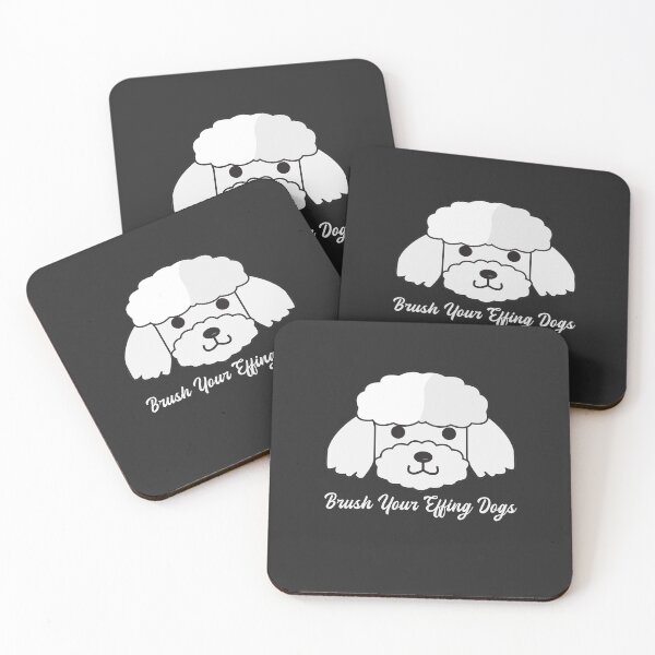 Item preview, Brush Your Effing Dogs -  Funny Pet Gift For Your Friends | Family designed and sold by Obito-Designs.