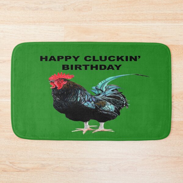 Item preview, HAPPY CLUCKIN' BIRTHDAY - HAPPY BIRTHDAY - COCKEREL designed and sold by IslesArt.
