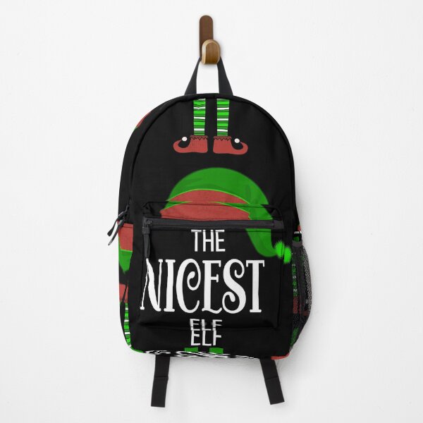 Item preview, The Nicest Elf  from the Elf Squad Family Pajamas  designed and sold by joanaoberg.