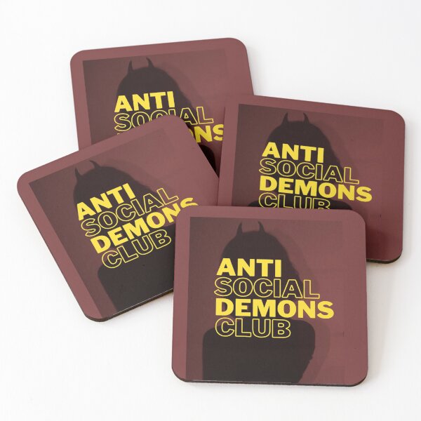 Item preview, Anti Social Demons Club designed and sold by alexandrutarcan.