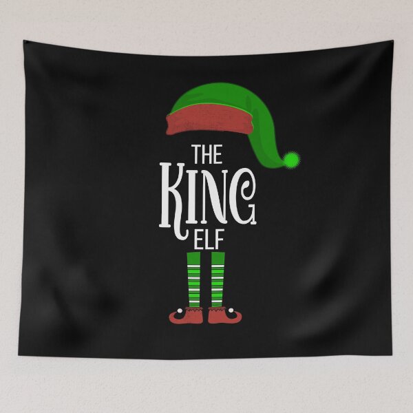 Item preview, The King Elf  from the Elf Squad Family Pajamas  designed and sold by joanaoberg.