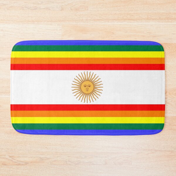 Item preview, Argentinian Rainbow Flag designed and sold by SimplyPride.