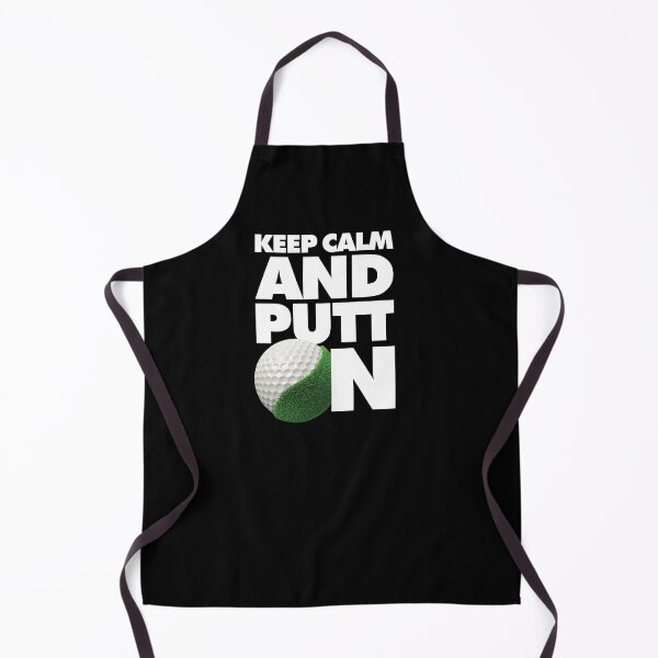 Item preview, Keep calm and putt on Funny Golfer Saying designed and sold by elhefe.