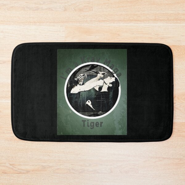Item preview, Krav Maga Tiger Martial Arts MMA Self Defense designed and sold by crouchingpixel.