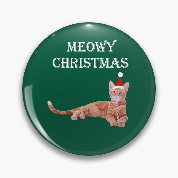 Item preview, Meowy Christmas Ginger Kitten  designed and sold by Deborah Camp.