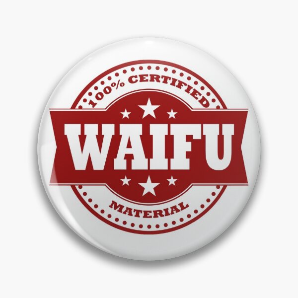 Item preview, Warning 100% Certified Waifu Anime Material designed and sold by Crapt.