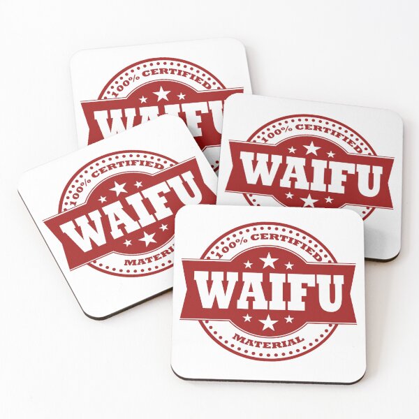 Item preview, Warning 100% Certified Waifu Anime Material designed and sold by Crapt.