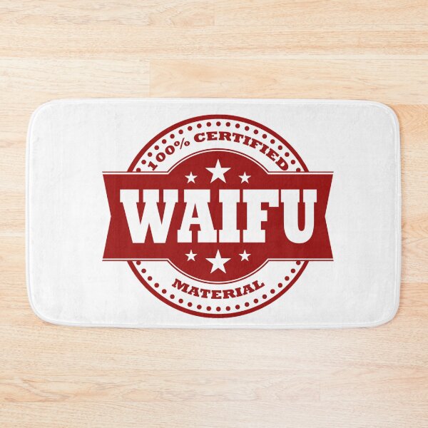 Item preview, Warning 100% Certified Waifu Anime Material designed and sold by Crapt.