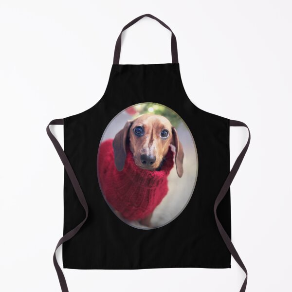 Item preview, Dachshund in Red Sweater Designer GIFT Shirt designed and sold by minimalistmom.