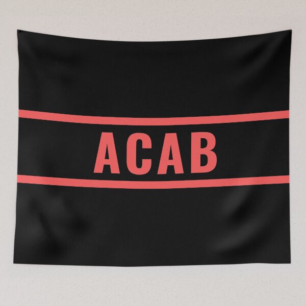 Item preview, ACAB Warning - Red designed and sold by thesassypanda.