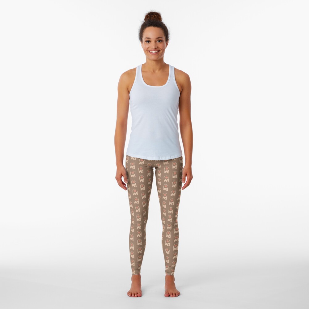 Vista previa del artículo con la obra «Leggings», diseñado y vendido por thepapercrane.