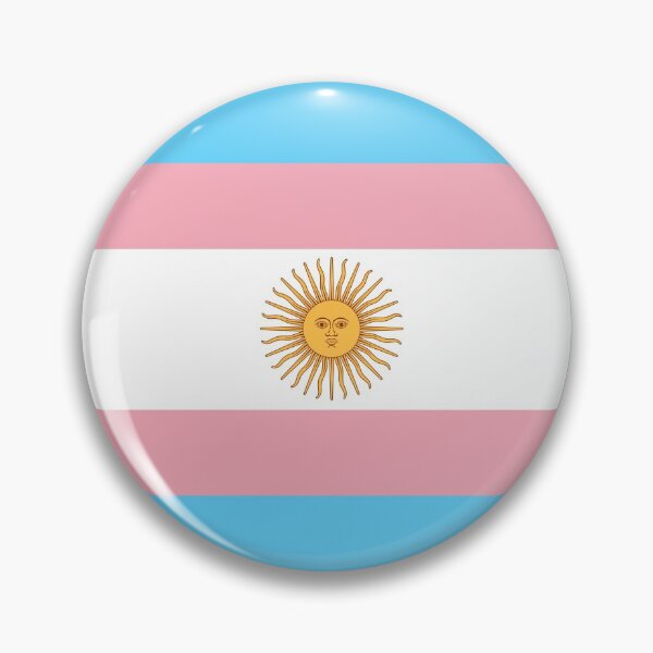 Aperçu de l'œuvre Drapeau transgenre argentin créée et vendue par SimplyPride.
