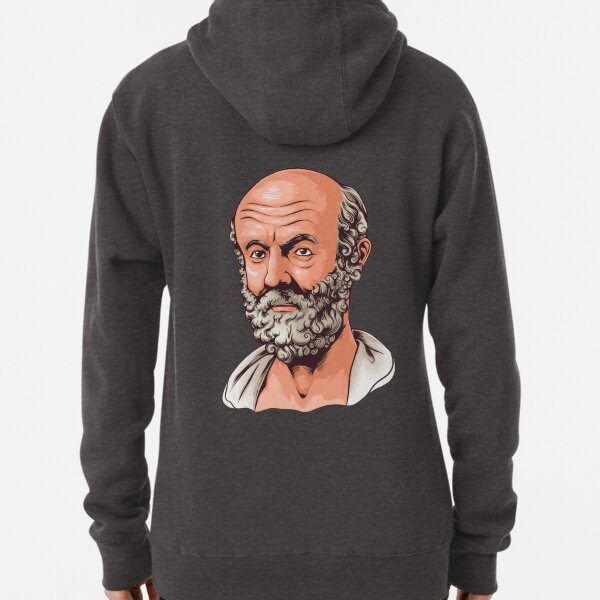 Greek Philosopher Hippocrates Pullover Hoodie