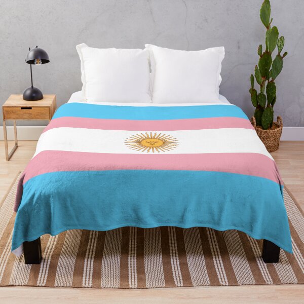 Item preview, Argentinian Trans Flag designed and sold by SimplyPride.