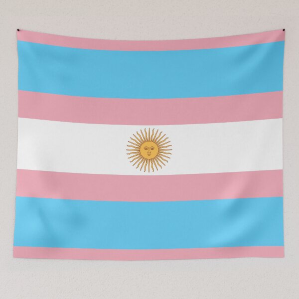 Item preview, Argentinian Trans Flag designed and sold by SimplyPride.