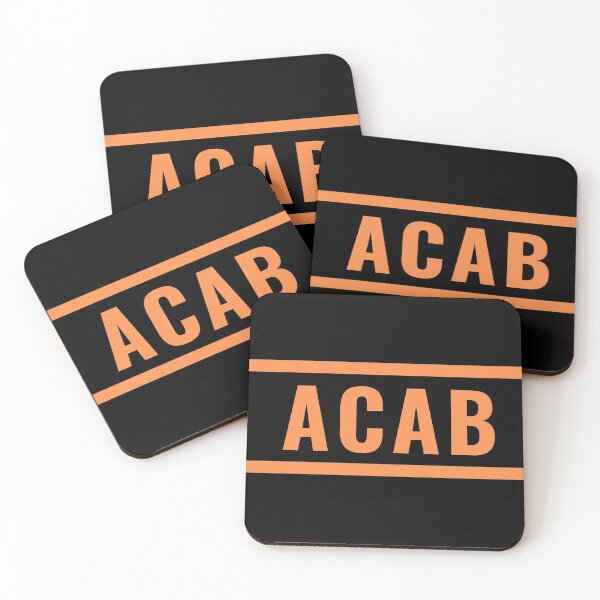 Item preview, ACAB Warning - Orange designed and sold by thesassypanda.