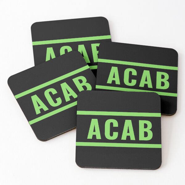 Item preview, ACAB Warning - Green designed and sold by thesassypanda.