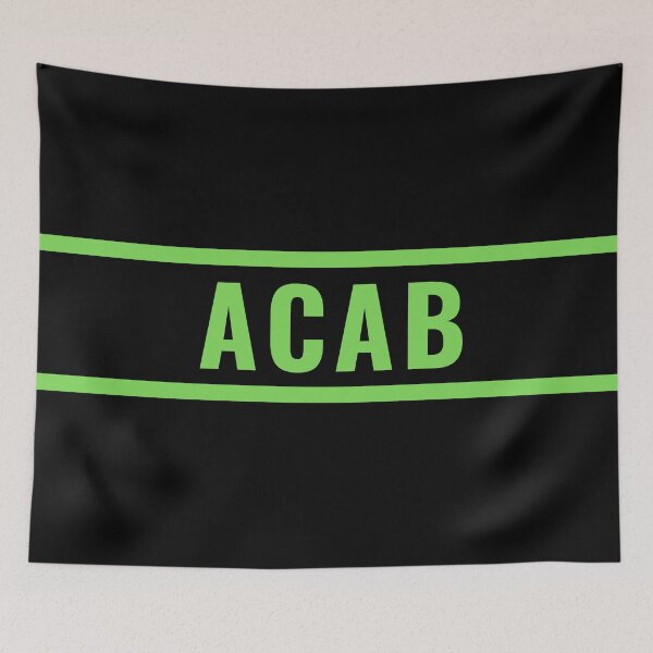 Item preview, ACAB Warning - Green designed and sold by thesassypanda.