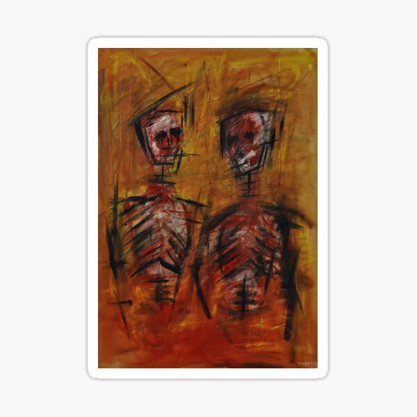 Chatty Skeletons Sticker