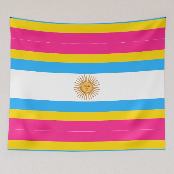 Item preview, Argentinian Pan Flag designed and sold by SimplyPride.