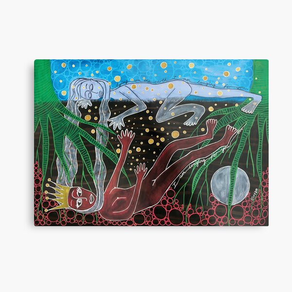 Lying on the Earth Metal Print