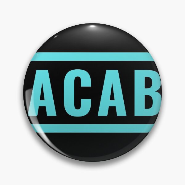 Item preview, ACAB Warning - Blue designed and sold by thesassypanda.