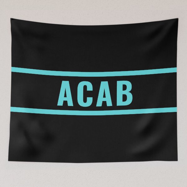 Item preview, ACAB Warning - Blue designed and sold by thesassypanda.