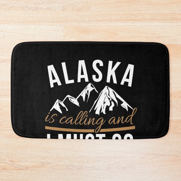 Item preview, Alaska Is Calling & I Must Go T-Shirt - Cool Alaska Tee Gift designed and sold by MarioShirtWorld.