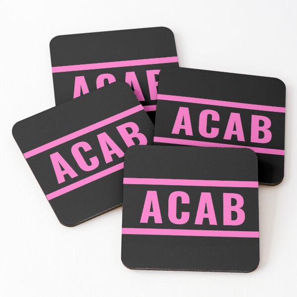 Item preview, ACAB Warning - Pink designed and sold by thesassypanda.