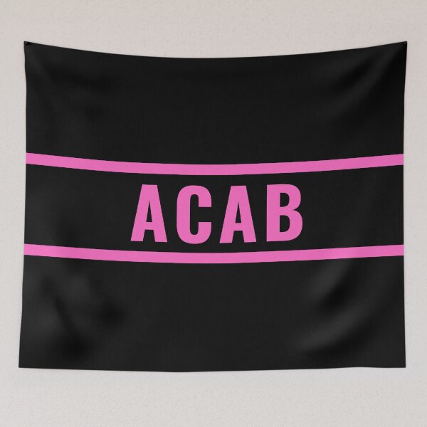 Item preview, ACAB Warning - Pink designed and sold by thesassypanda.