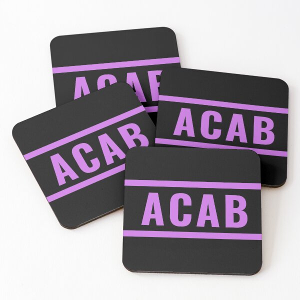 Item preview, ACAB Warning - Purple designed and sold by thesassypanda.