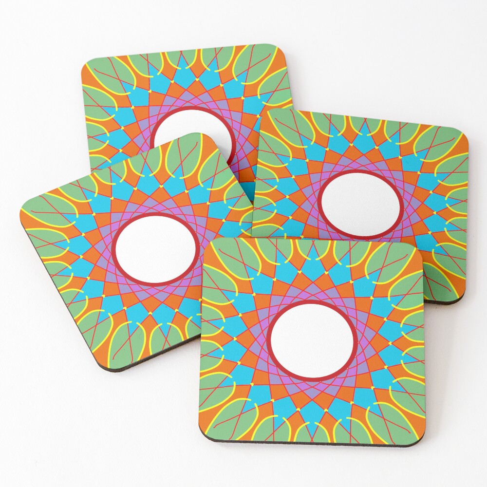 Item preview, Coasters (Set of 4) designed and sold by FuzzMasterElite.