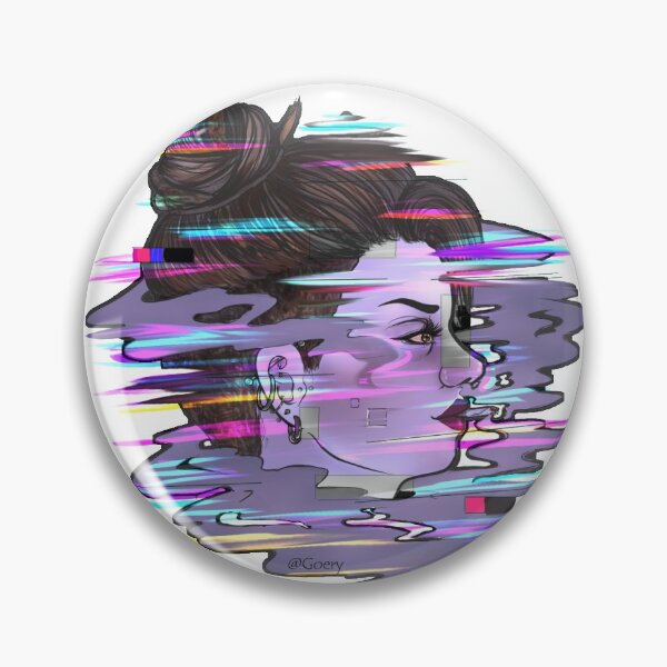 Item preview, Sticker from goretober 2020 (glitch) designed and sold by Goery.