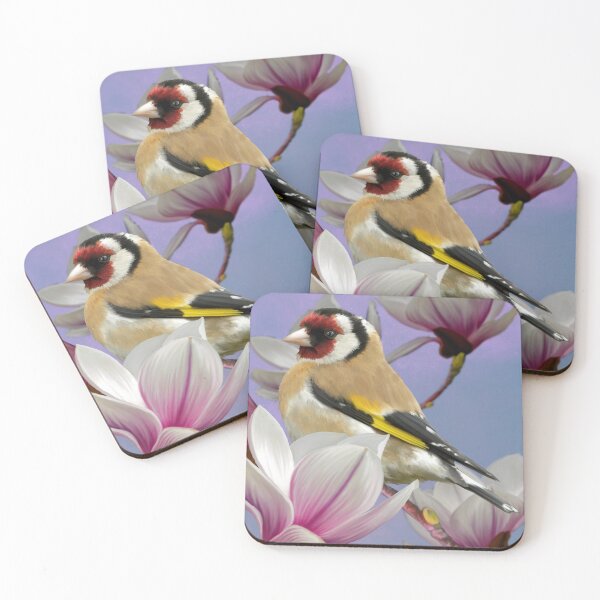 Item preview, Goldfinch on Magnolia Tree designed and sold by RevolutionEarth.