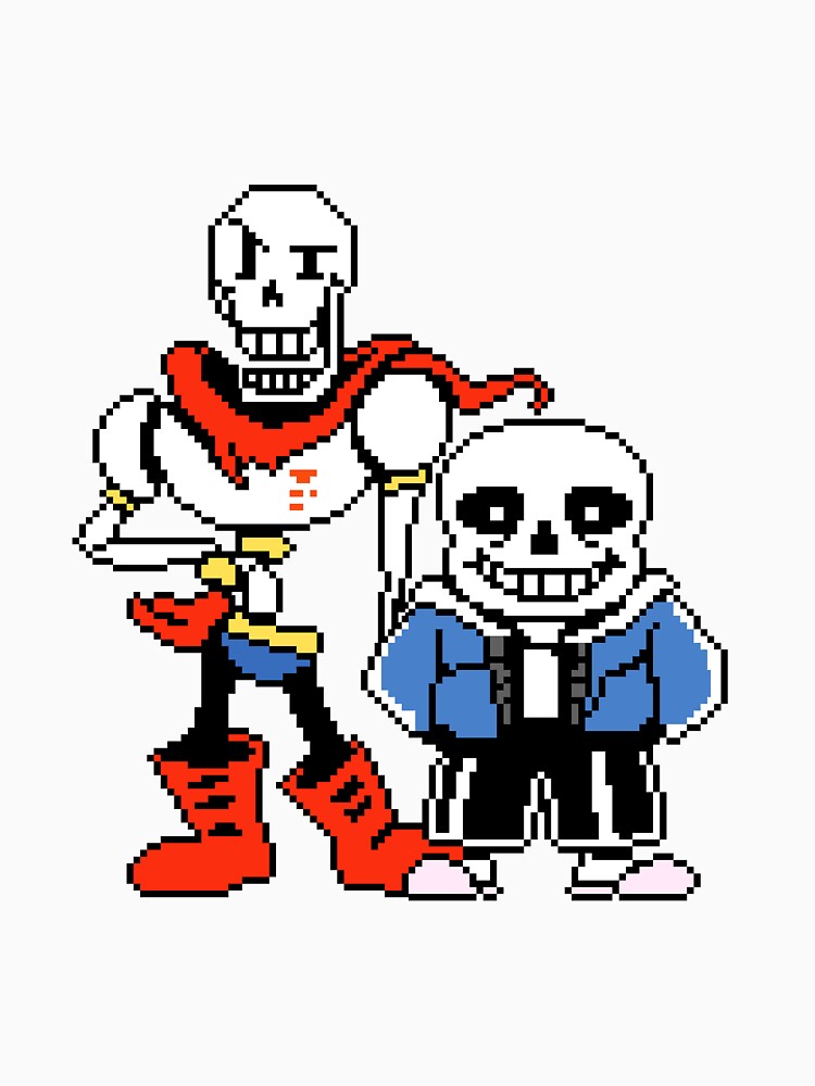 Resultado de imagem para sans and papyrus