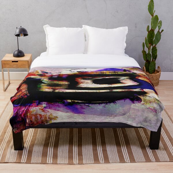In Stone 3 Throw Blanket
