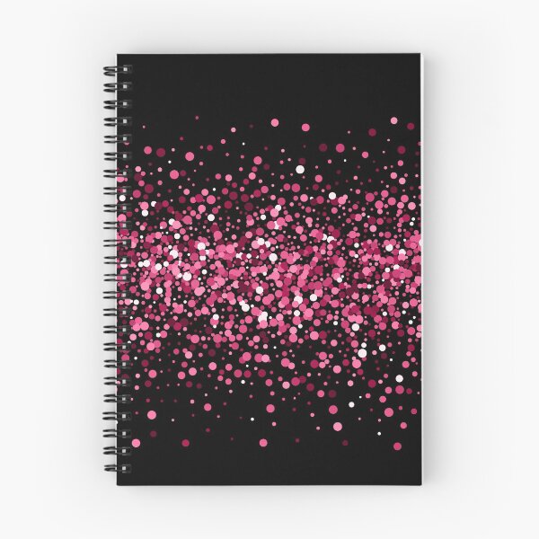Item preview, Pink Black glitter ombre designed and sold by Dear-Ashlin.