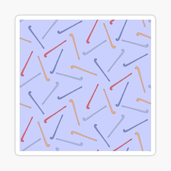 "Jolly Hockey Sticks Pale" Sticker for Sale by Rosemaryart Redbubble