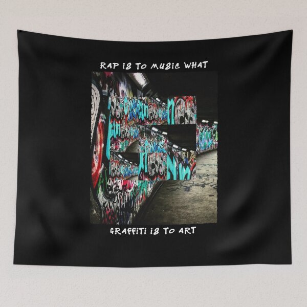 Item preview, rap is to music what graffiti is to art designed and sold by bosostuff.