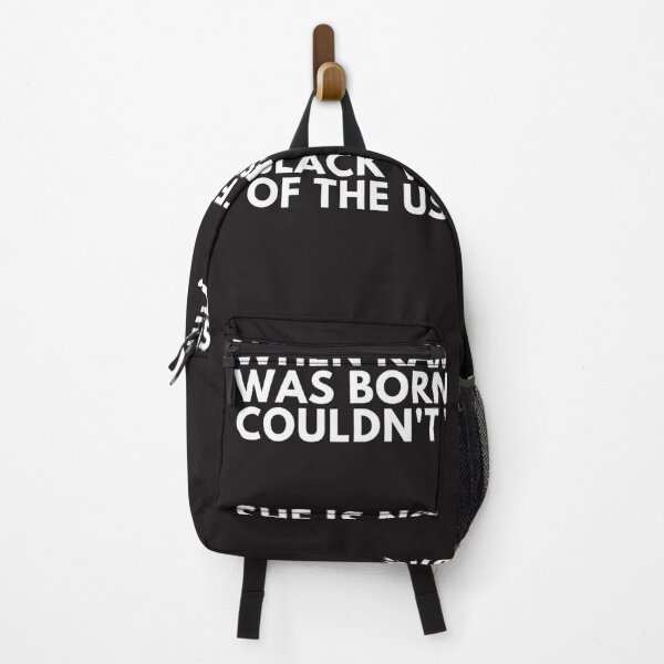 Item preview, When Kamala HArris Was Born She Couldnt Vote Now She IS The First Black President Of the USA designed and sold by Skaters.