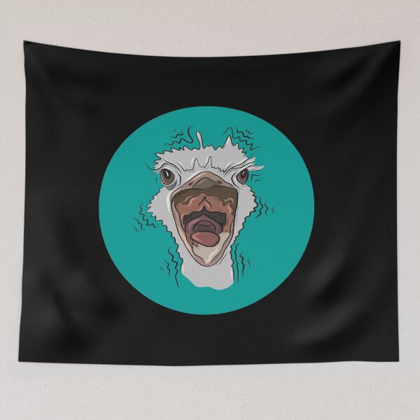 Item preview, Agitated Ostrich Serenade designed and sold by Slydell1.