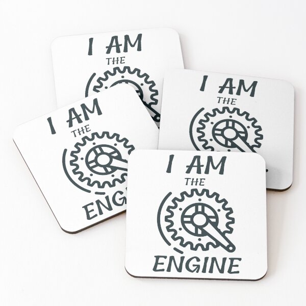 Item preview, I Am The Engine Design For Bicycle Lover designed and sold by PandaSoul.