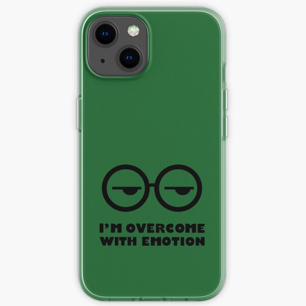 I'm overcome with emotion iPhone Soft Case