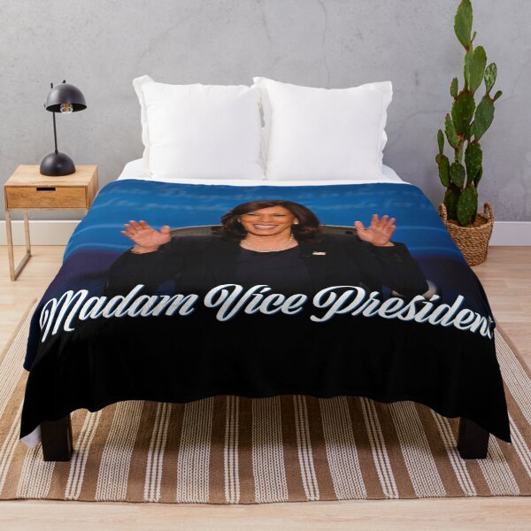 Item preview, Madam Vice President Kamalah Harris biden-Harris 2020 fan shirt blue American designed and sold by charmingthreads.