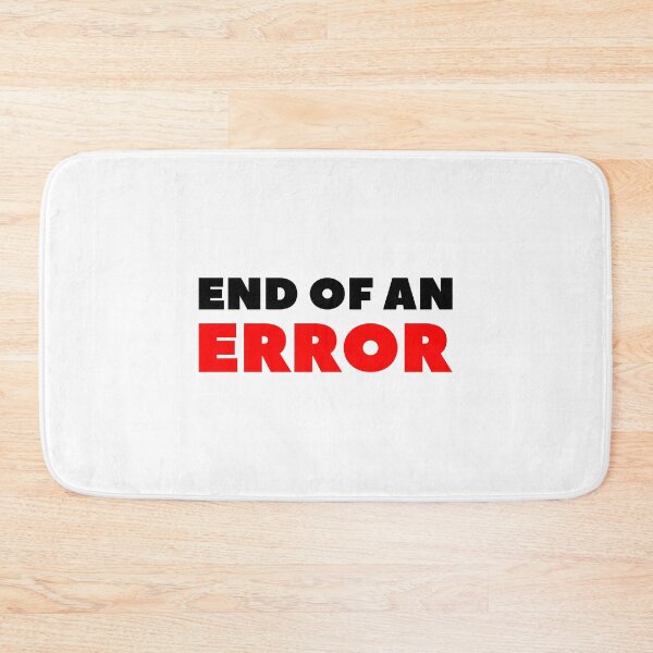 Item preview, End of an error  designed and sold by GoldenDov.